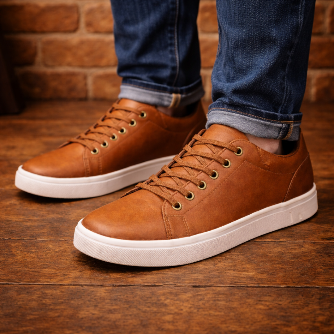 Lace-Up Casual Sneakers