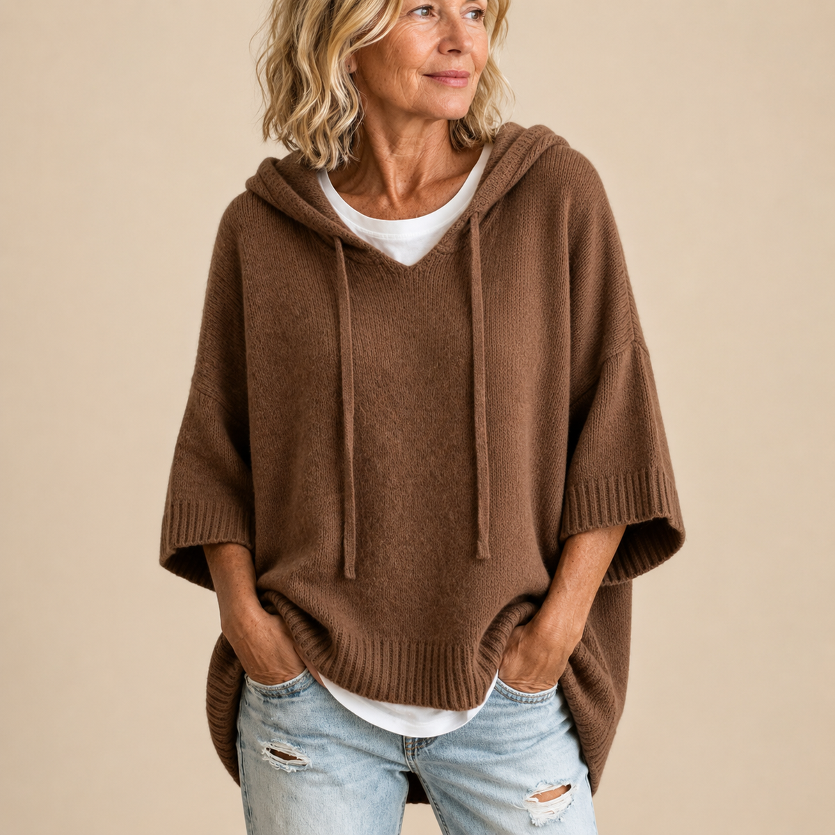Ellery Oversized Knitted Hoodie Jumper