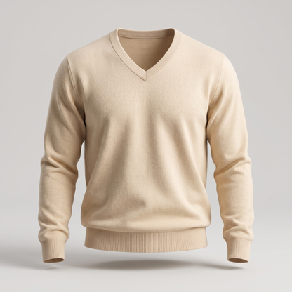 HUXFORD MERINO WOOL JUMPER