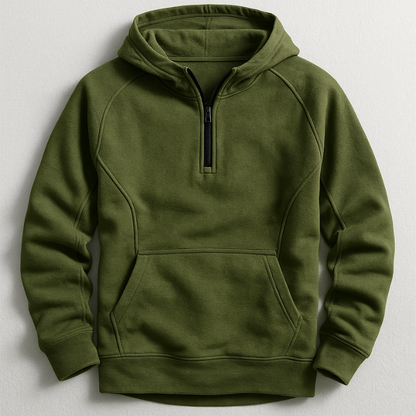 Ashton – Classic Half-Zip Hoodie