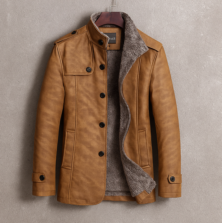 Trenton Suede Overcoat