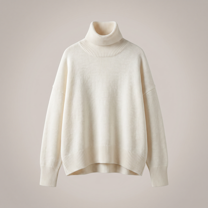 ARIA OVERSIZED TURTLENECK SWEATER