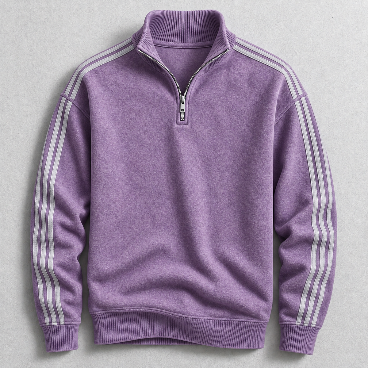 Archie Striped Quarter-Zip Jumper