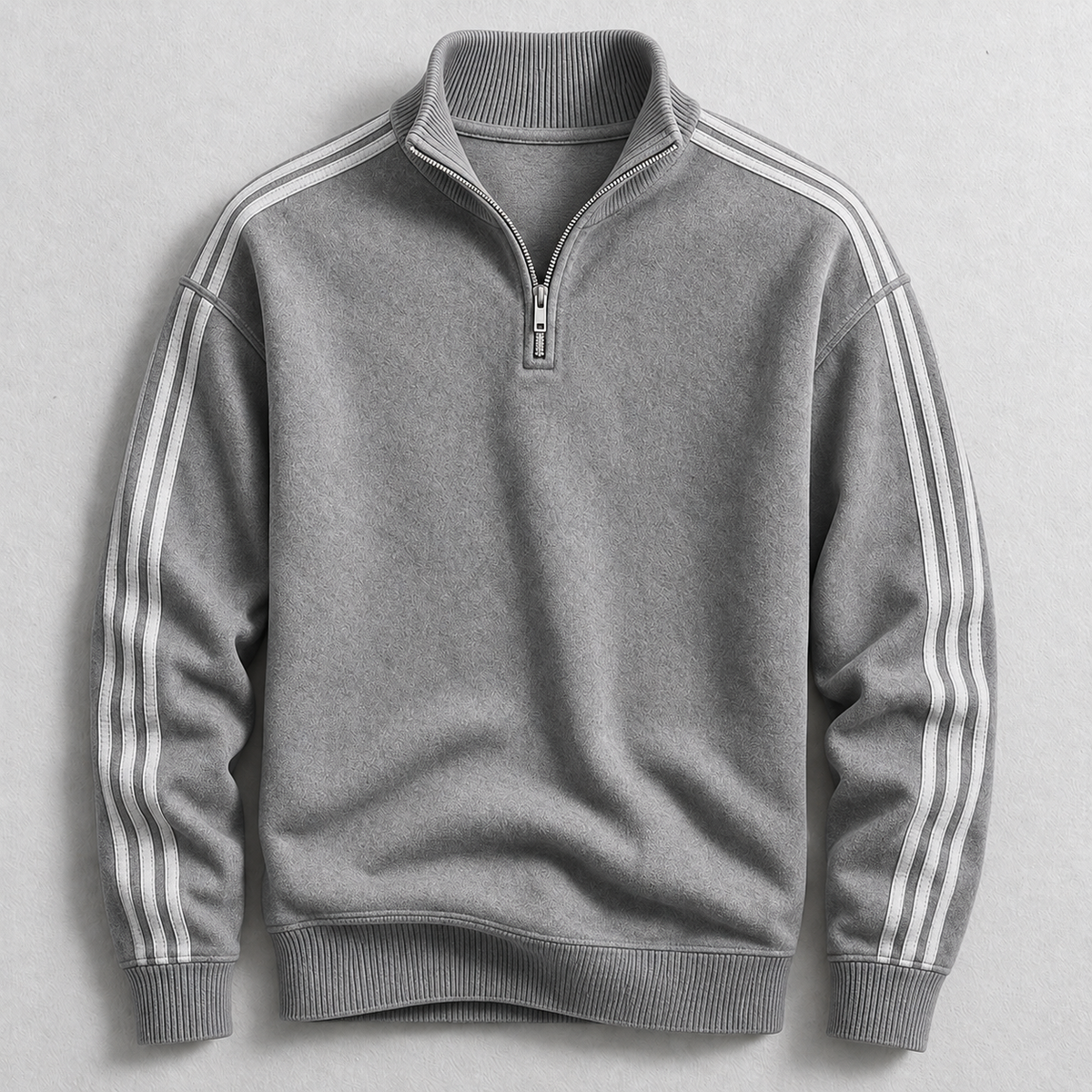 Archie Striped Quarter-Zip Jumper