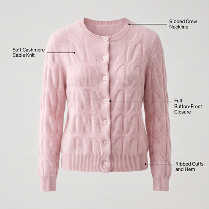 AVELINE CASHMERE CARDIGAN