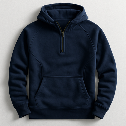 Ashton – Classic Half-Zip Hoodie