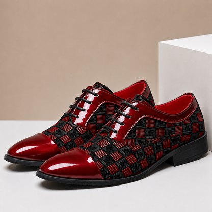 Holloway Patterned Leather Shoes
