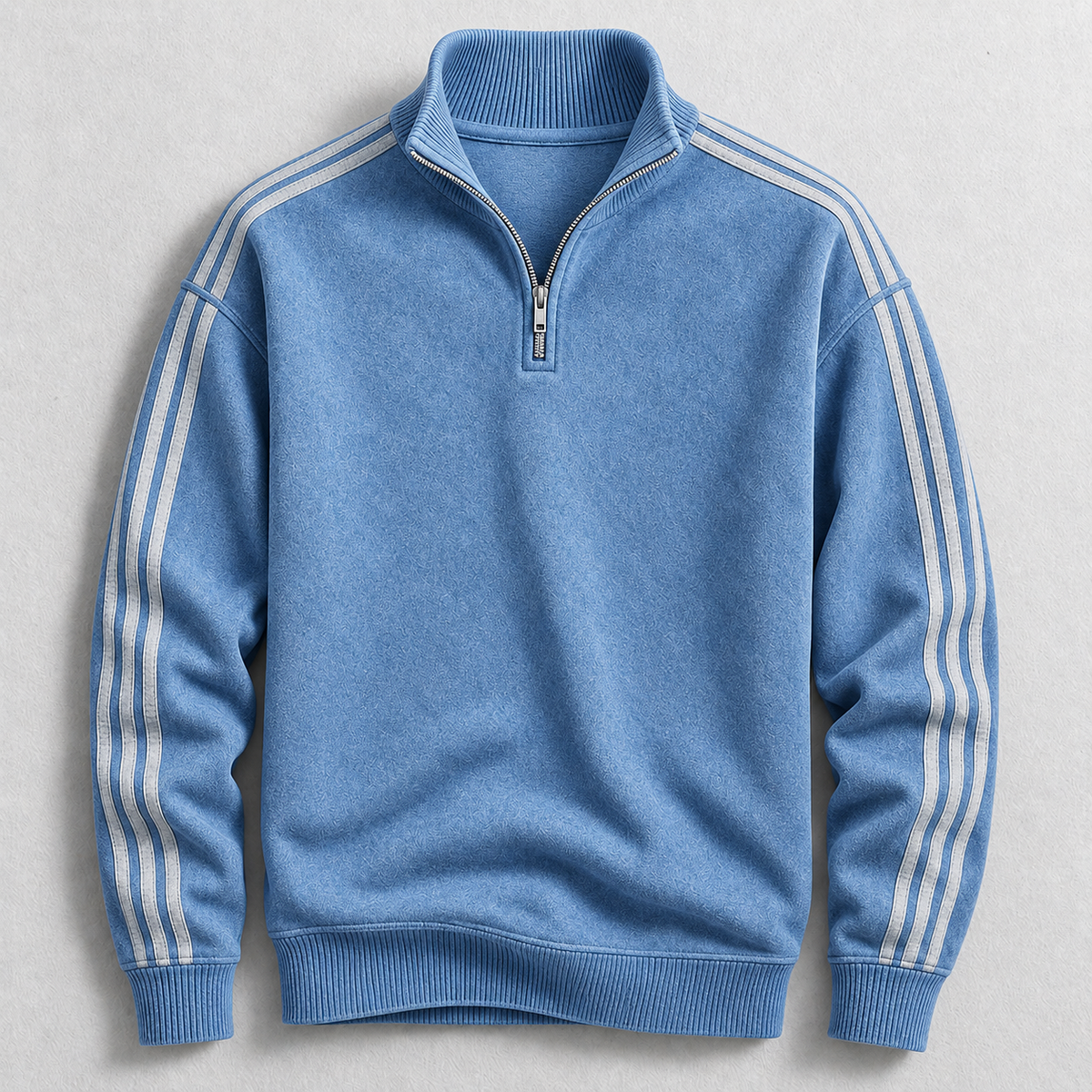 Archie Striped Quarter-Zip Jumper