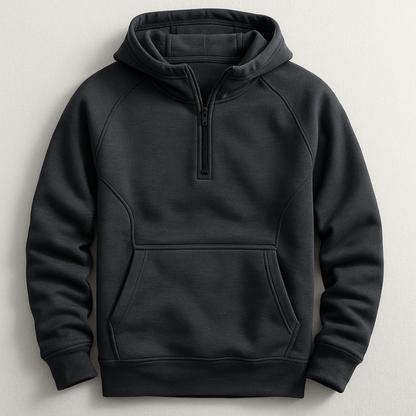 Ashton – Classic Half-Zip Hoodie