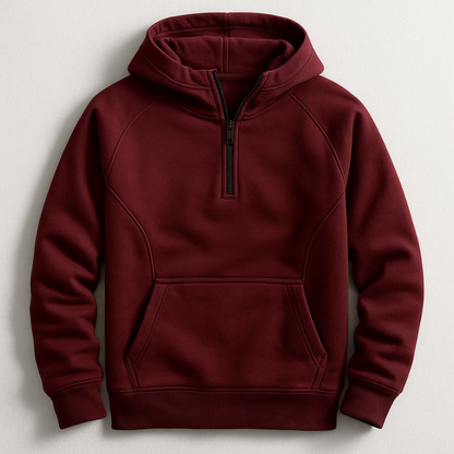 Ashton – Classic Half-Zip Hoodie