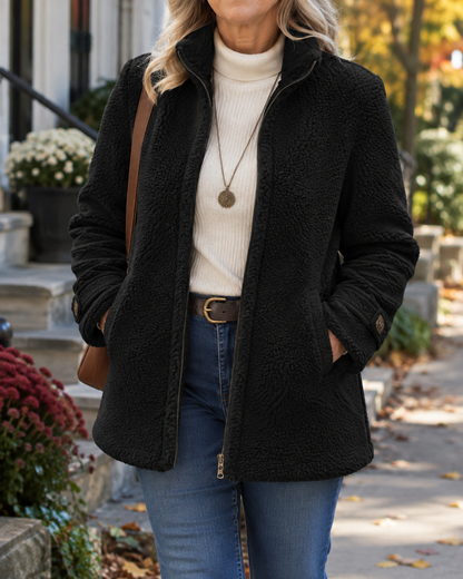 Richmond Teddy Stand Collar Jacket