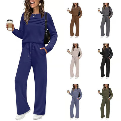 Hackney Crew Neck Lounge Set