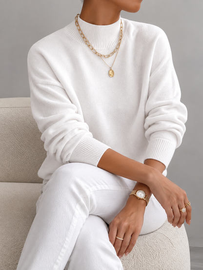 Elsie Roll-Neck Knit Jumper