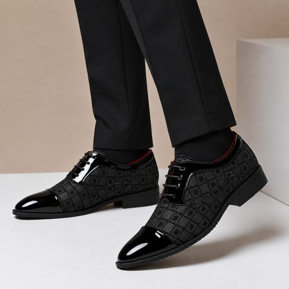 Holloway Patterned Leather Shoes