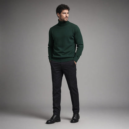 AEMON Turtleneck Cashmere Sweater