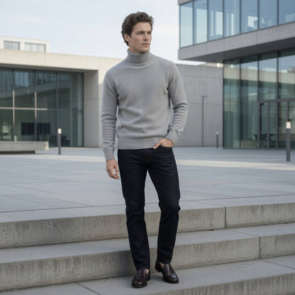 AEMON Turtleneck Cashmere Sweater