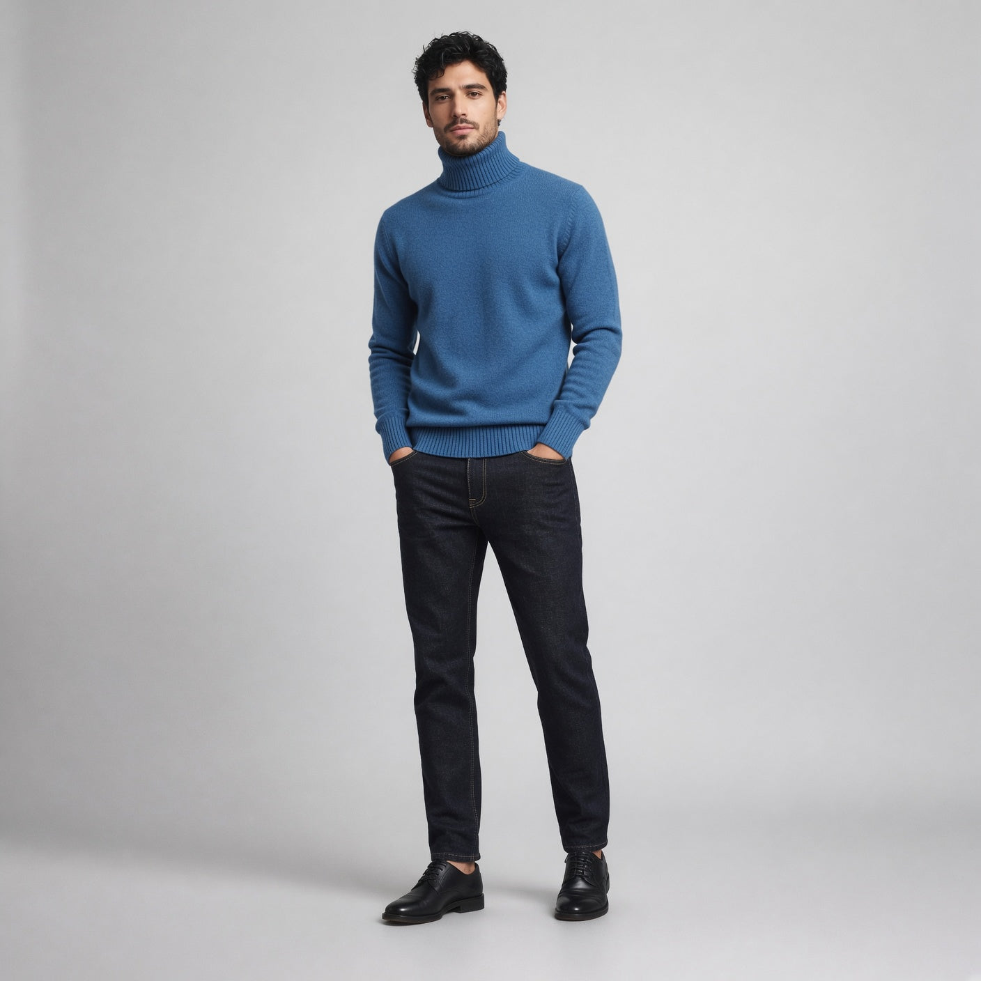 AEMON Turtleneck Cashmere Sweater