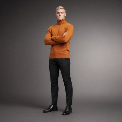 AEMON Turtleneck Cashmere Sweater