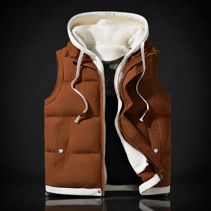 Mason | Hooded Puffer Gilet
