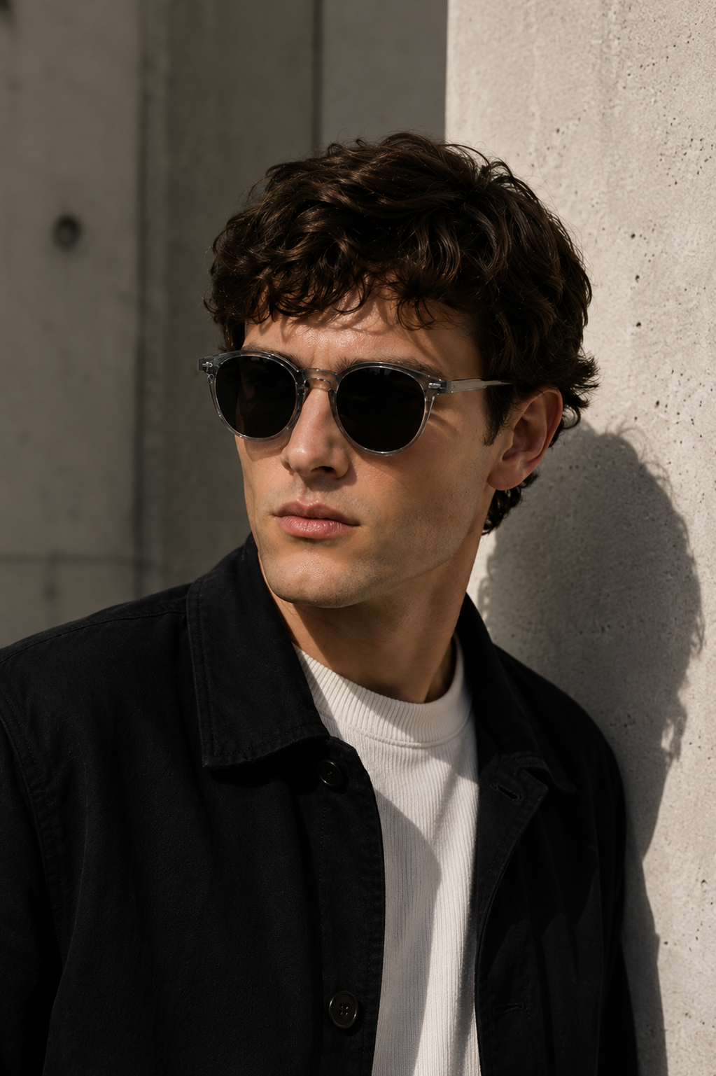 Dakota | Men's Lightweight Round Frame Sunglasses