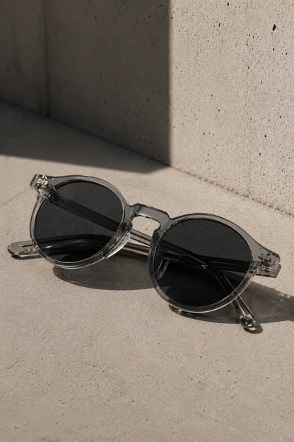 Dakota | Men's Lightweight Round Frame Sunglasses