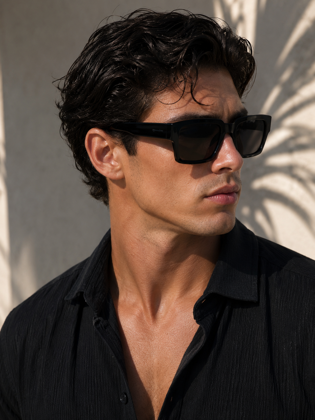 Mason | Men's Retro Square Frame Sunglasses