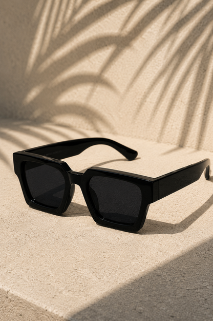 Mason | Men's Retro Square Frame Sunglasses
