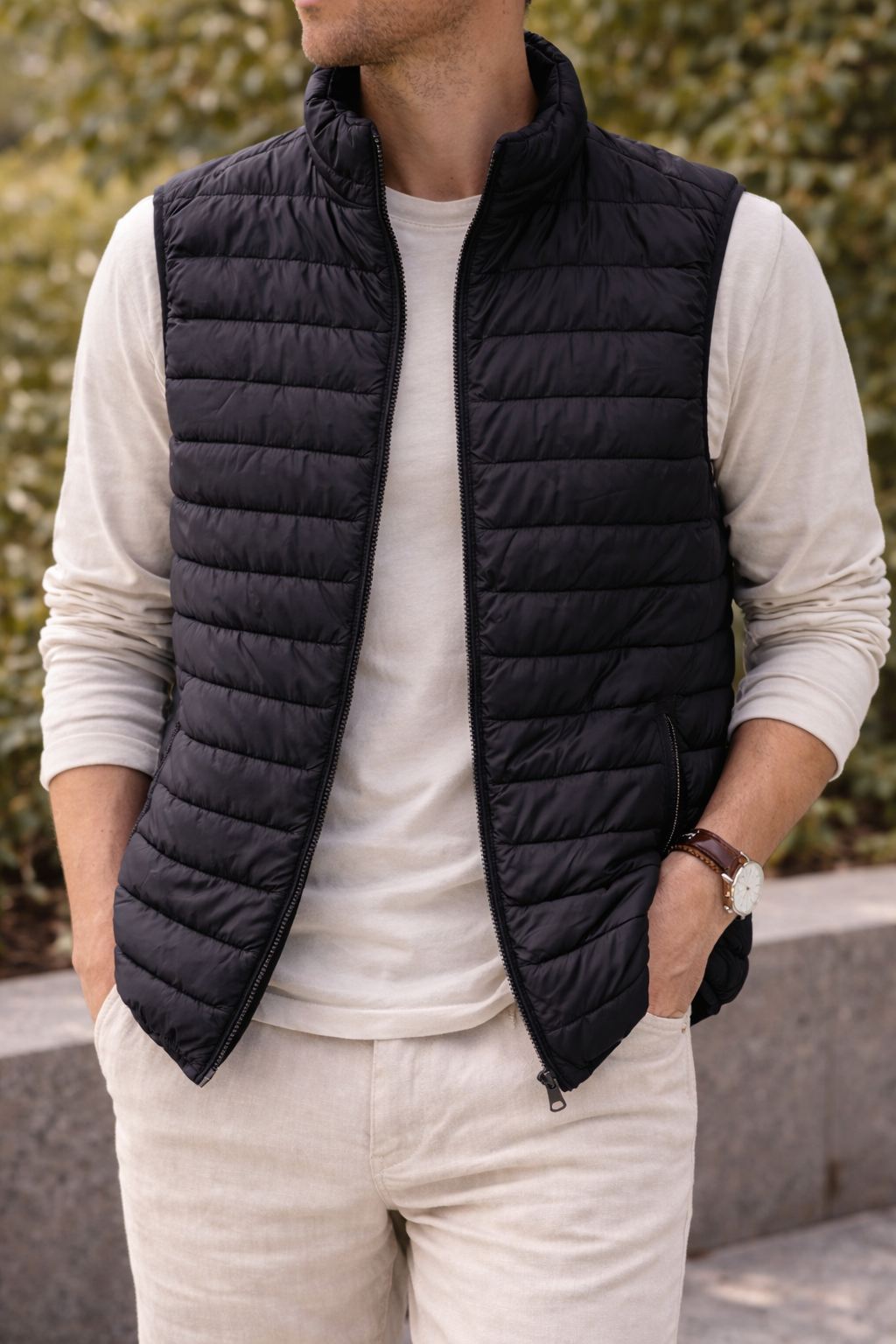 Harrison | Men’s Lightweight Quilted Gilet