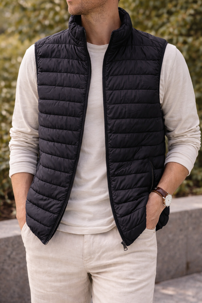 Harrison | Men’s Lightweight Quilted Gilet