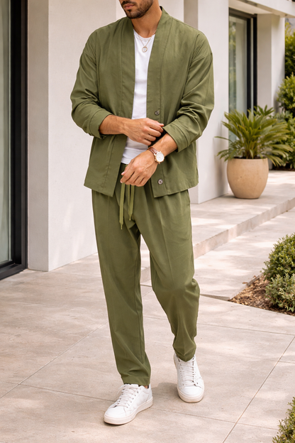 Callum | Men’s Two Piece Casual Jacket and Trousers Set
