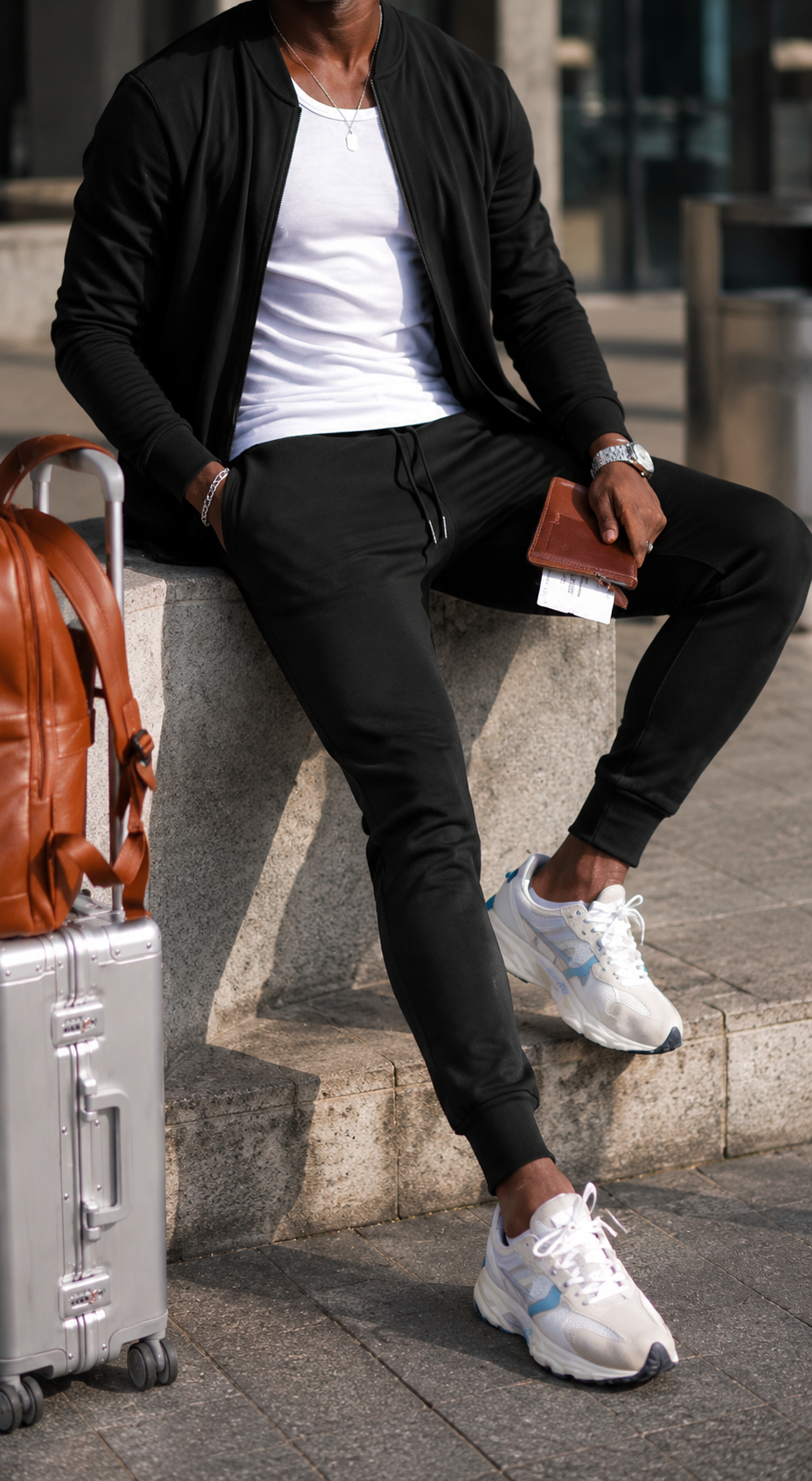 Larry | Men's Lightweight Travel Tracksuit Set