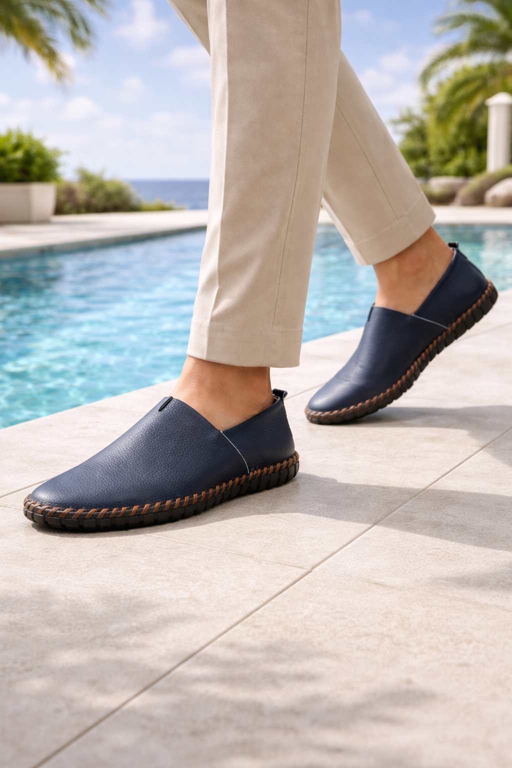 Henry | Men’s Leather Slip-On Casual Loafers