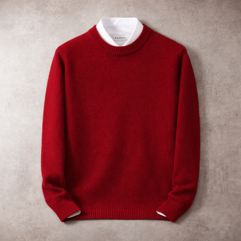 Enzo – Soft Knit Crewneck Sweater