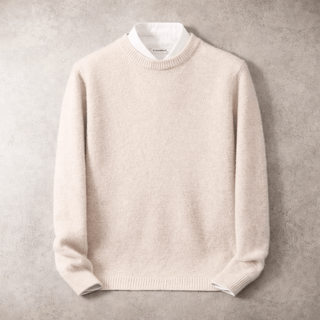 Enzo – Soft Knit Crewneck Sweater