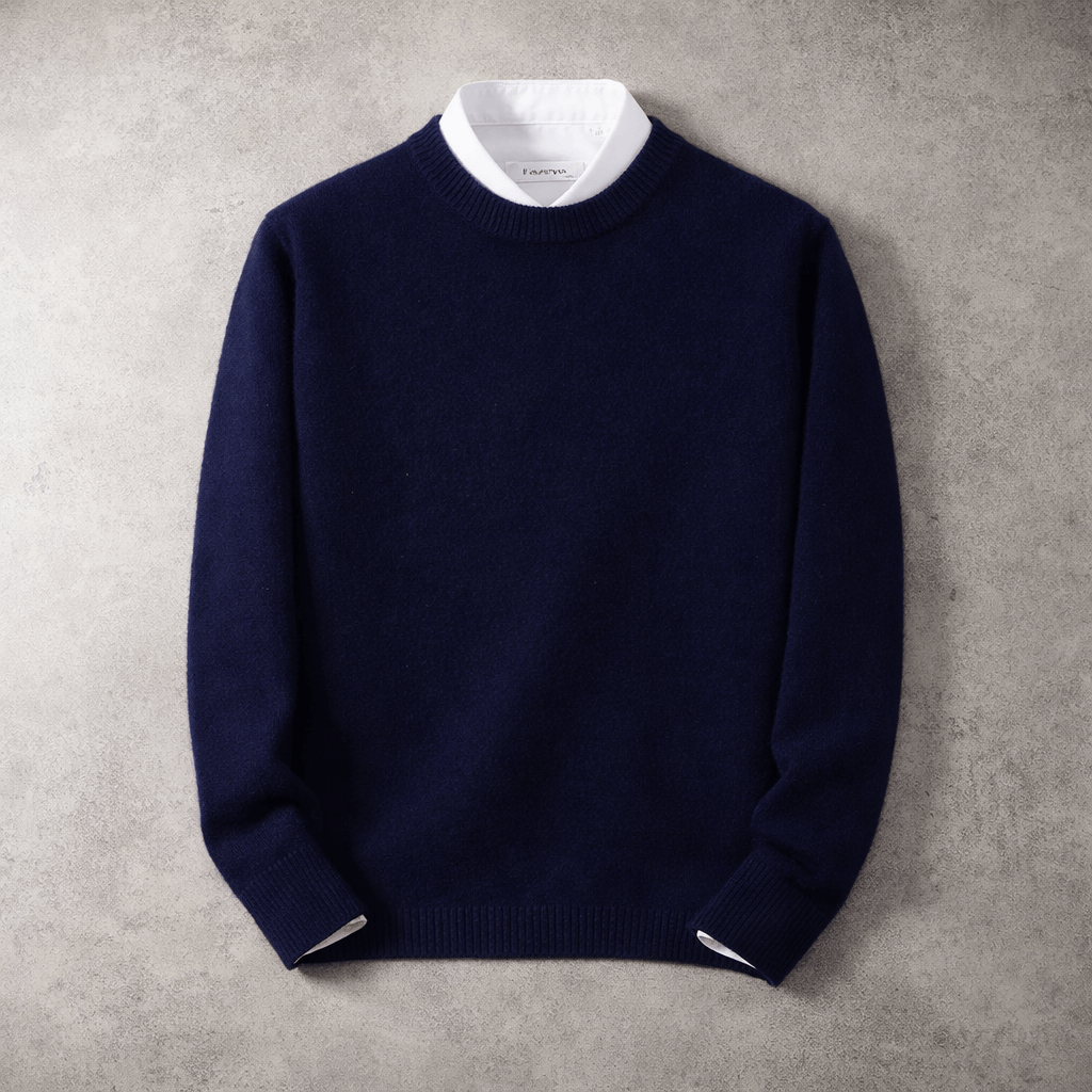 Enzo – Soft Knit Crewneck Sweater