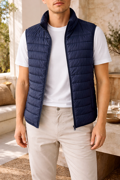 Blake | Men’s Quilted Padded Bodywarmer with Zip Front