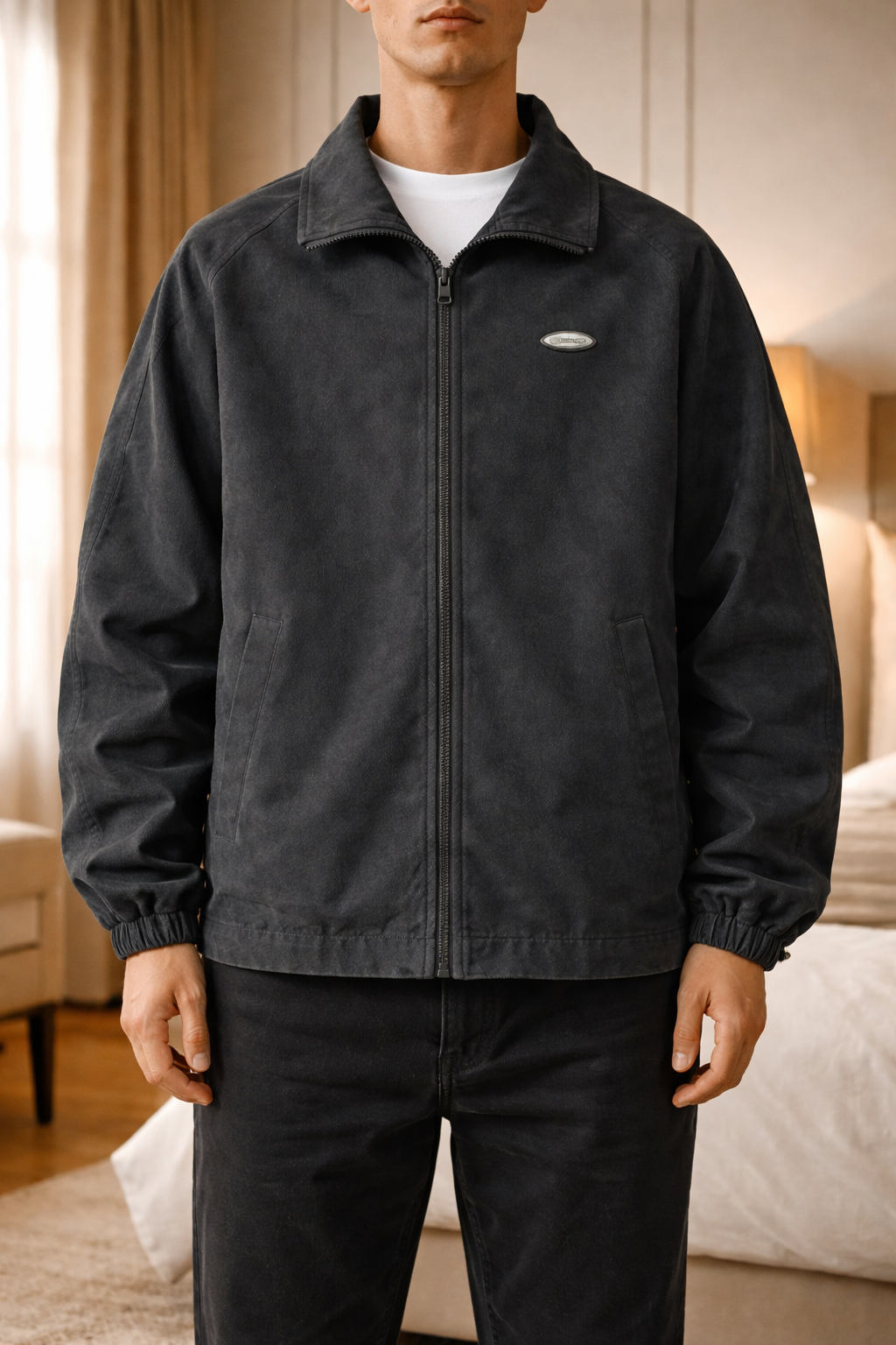 Cameron | Men’s Zip Jacket Stand Collar Lightweight Casual Outerwear