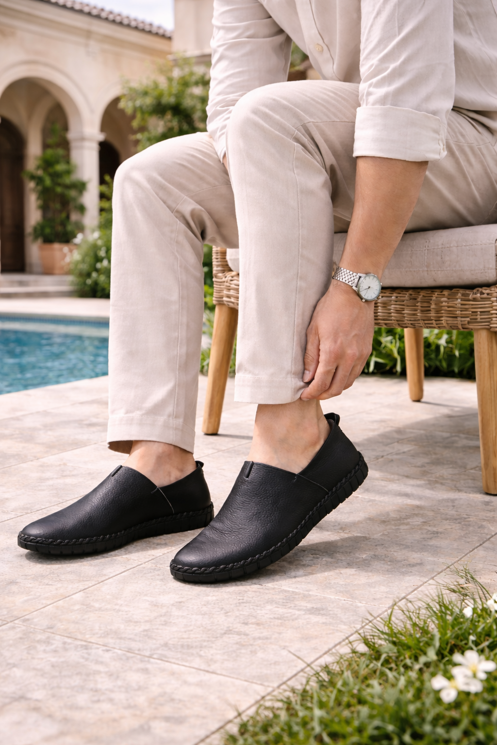 Henry | Men’s Leather Slip-On Casual Loafers