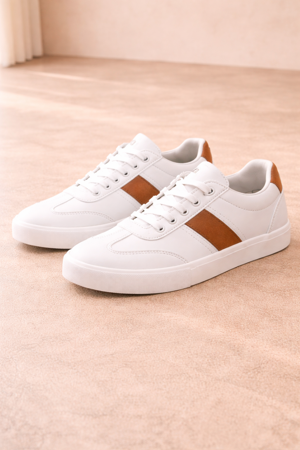 Gordon | Men’s Lace-Up Casual Sneakers with Flat Sole