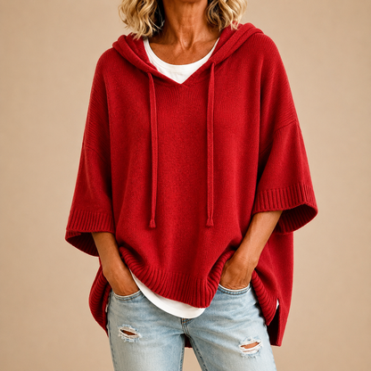 Ellery Oversized Knitted Hoodie Jumper
