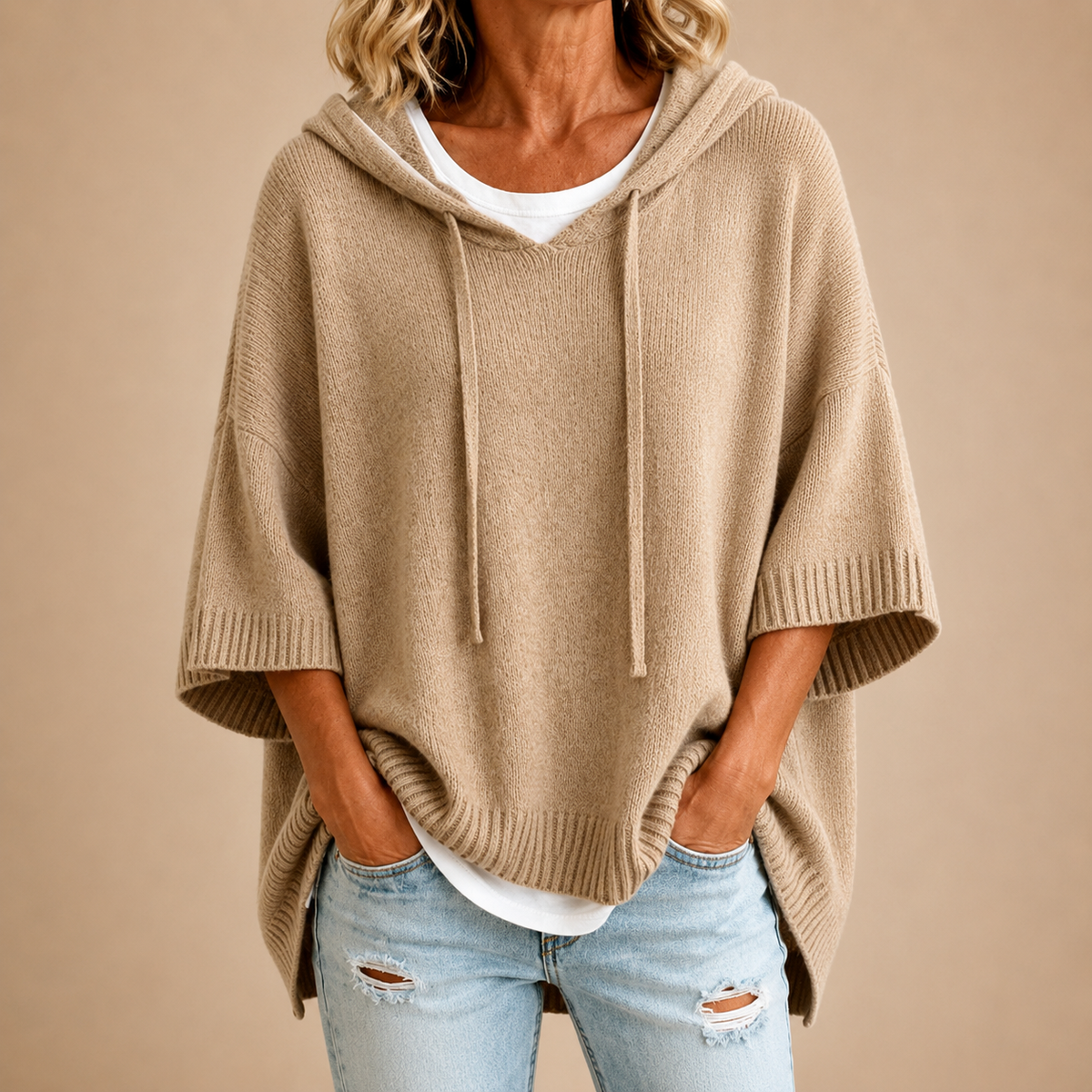 Ellery Oversized Knitted Hoodie Jumper