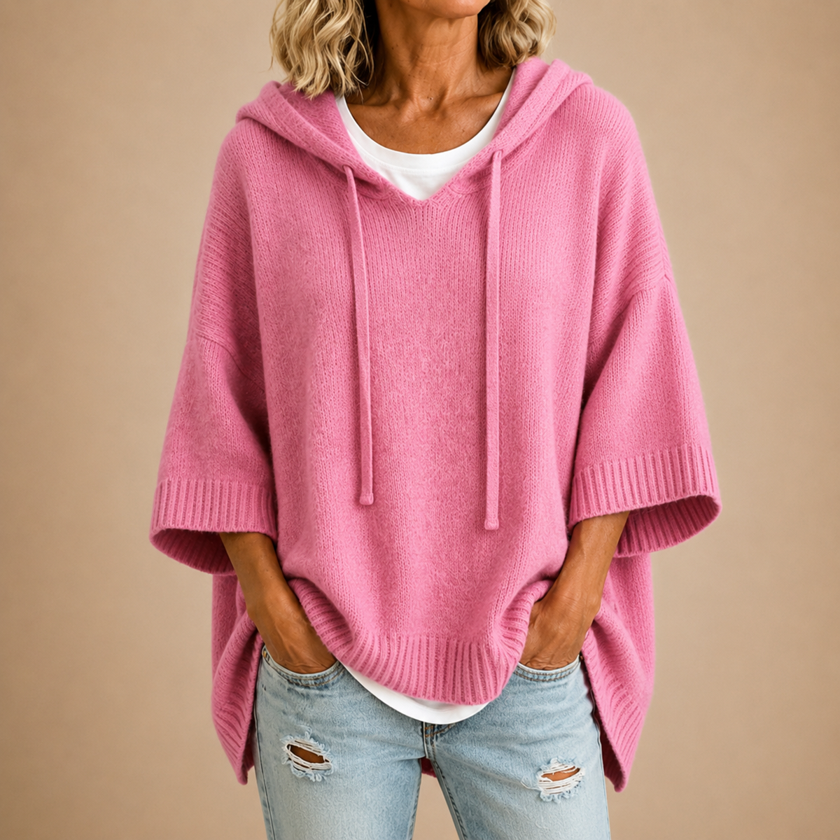 Ellery Oversized Knitted Hoodie Jumper