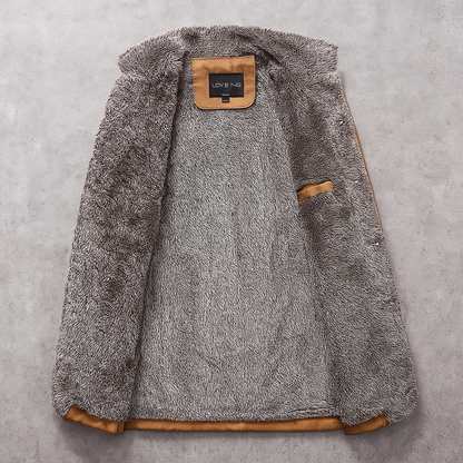 Trenton Suede Overcoat