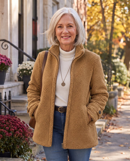 Richmond Teddy Stand Collar Jacket