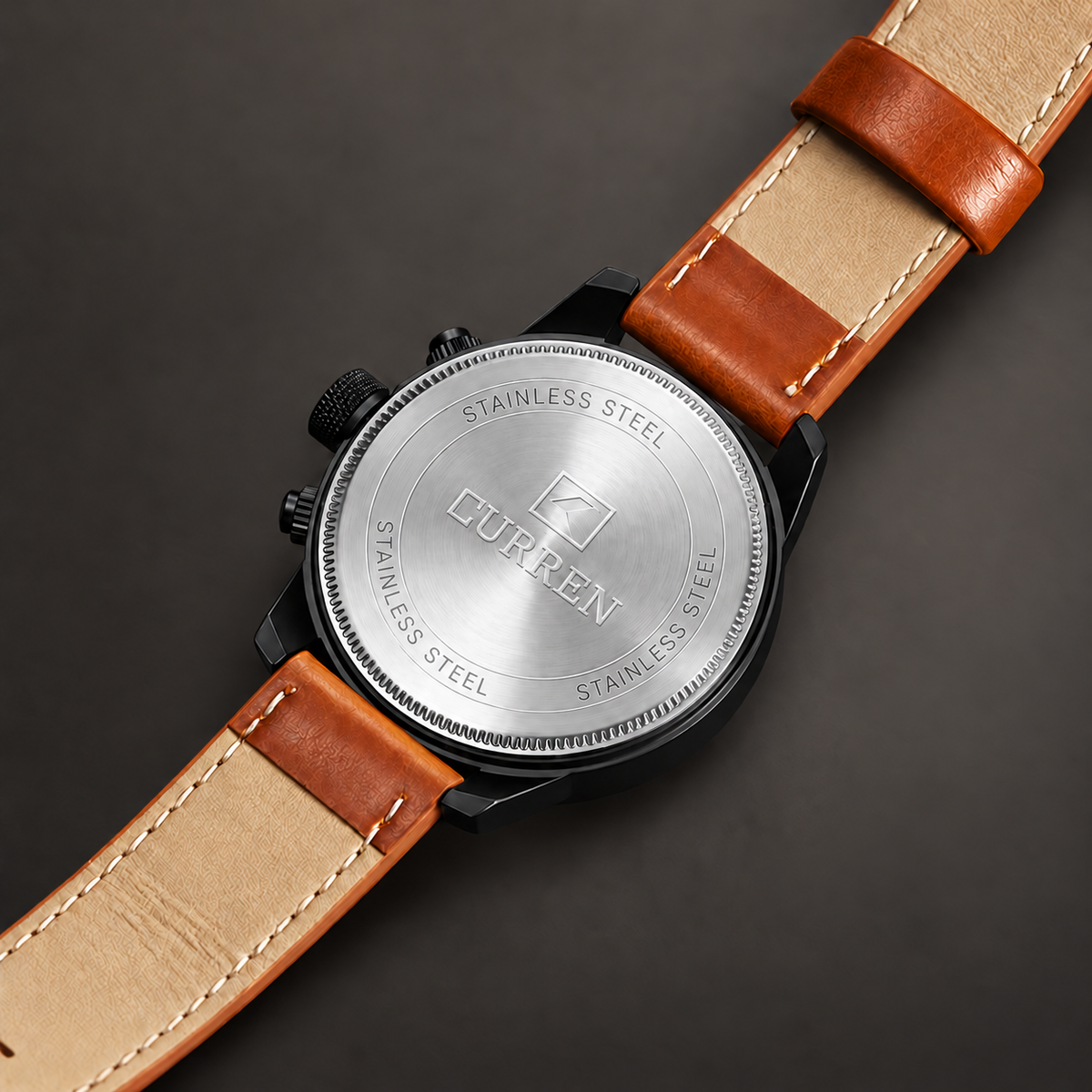 Axel – Vintage Leather Cuff Watch