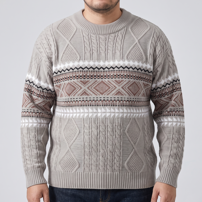 ARVID NORDIC KNIT SWEATER