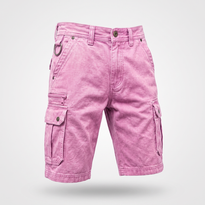BRAMSHAW POCKET DENIM SHORTS