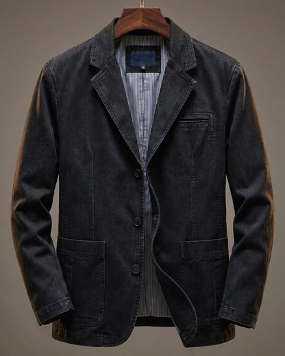 Peckham Washed Cotton Blazer