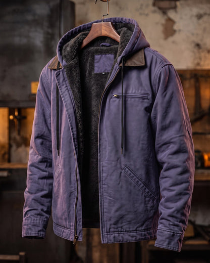 Brockley Fleece-Lined Hooded Jacket