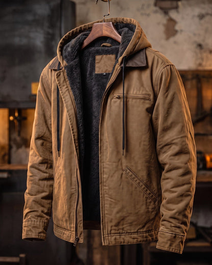 Brockley Fleece-Lined Hooded Jacket